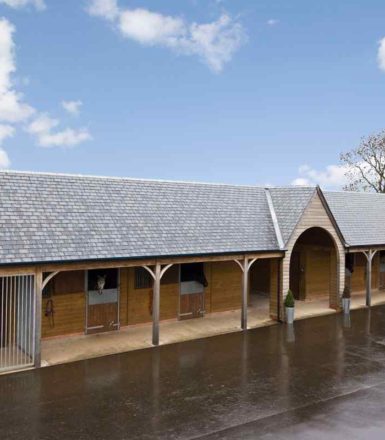 A bespoke equestrian building