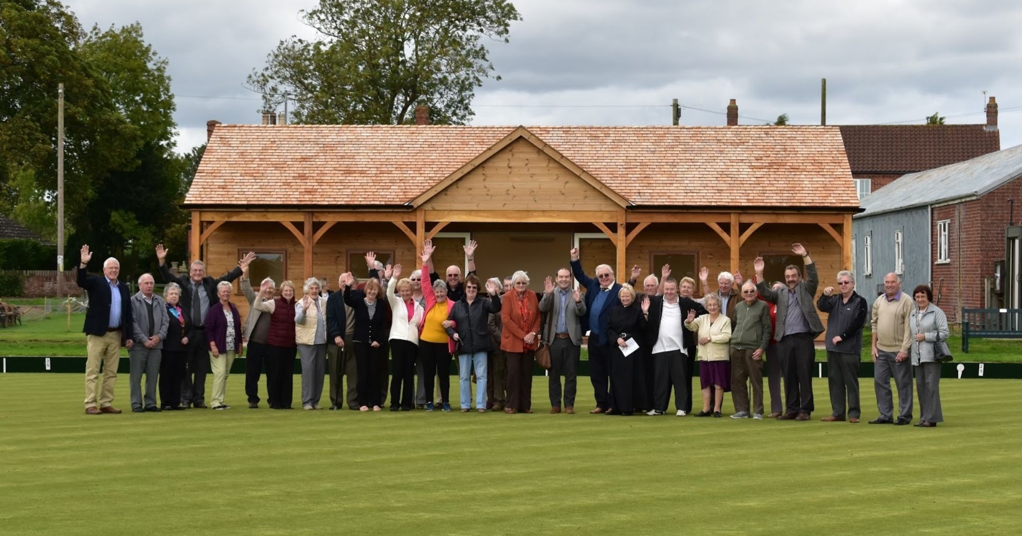 Mareham bowled over by new timber clubhouse