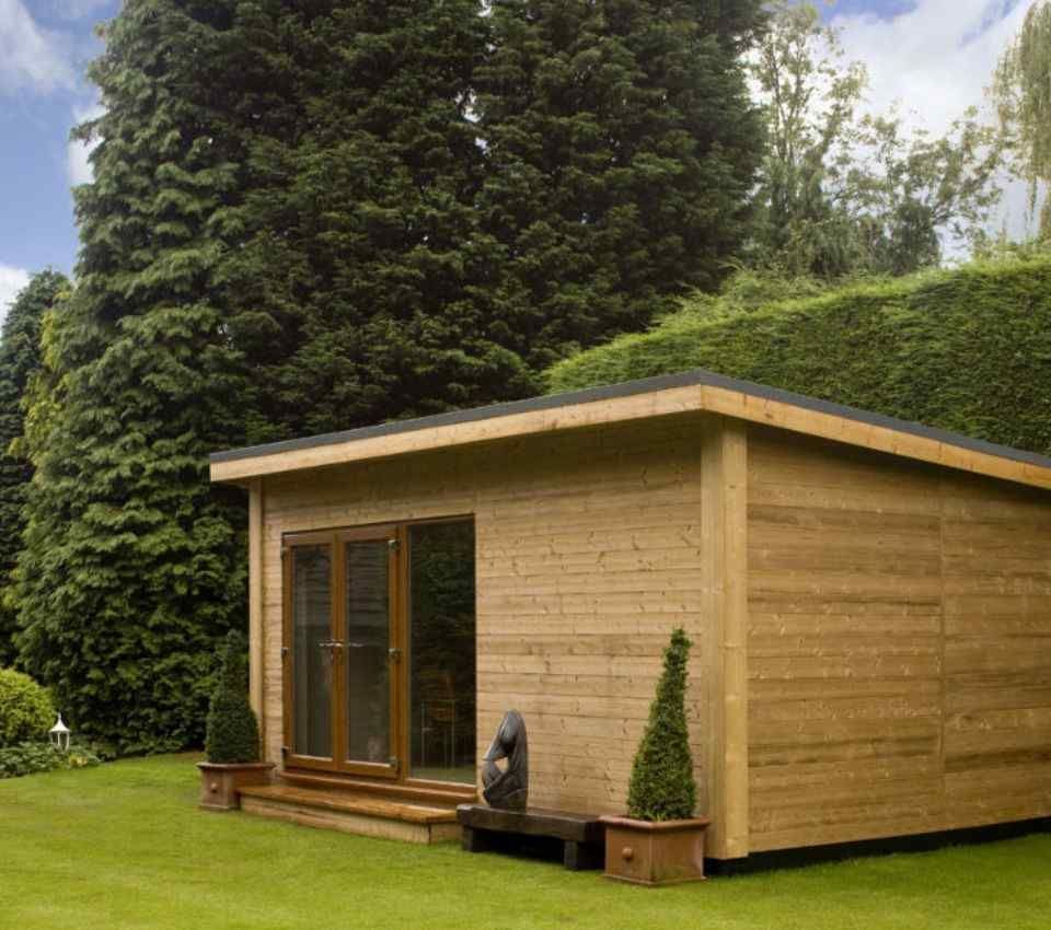 Bespoke eco garden room 